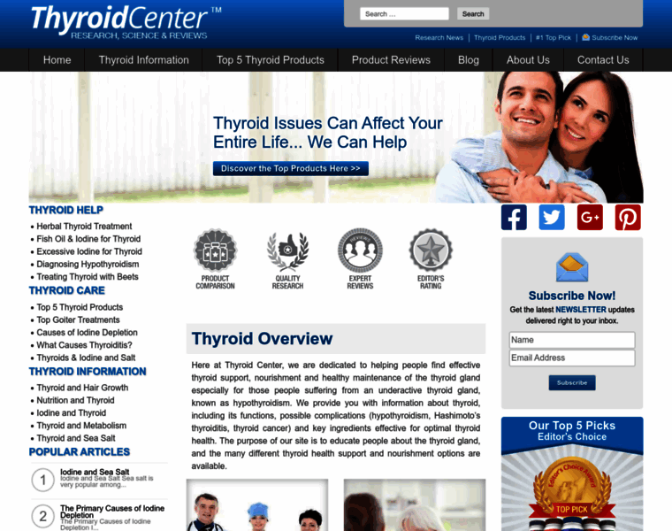 Thyroidal.org thumbnail