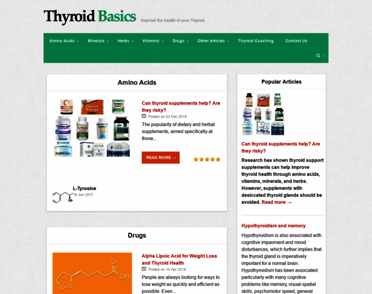 Thyroidbasics.com thumbnail