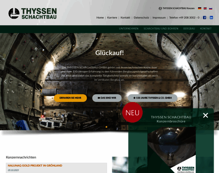 Thyssen-schachtbau.de thumbnail