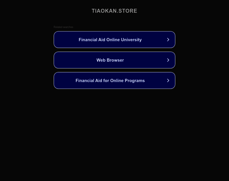 Tiaokan.store thumbnail Tiaokan.store thumbnail