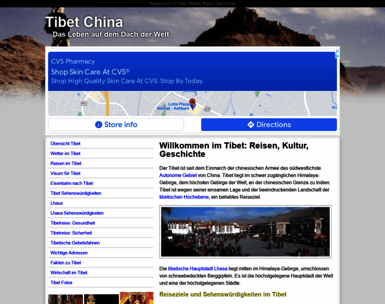 Tibet-china.de thumbnail