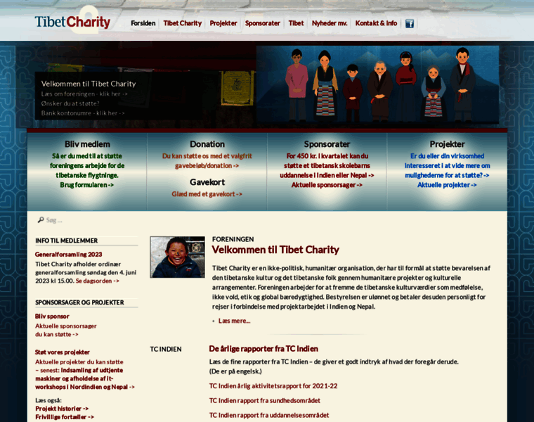 Tibetcharity.dk thumbnail