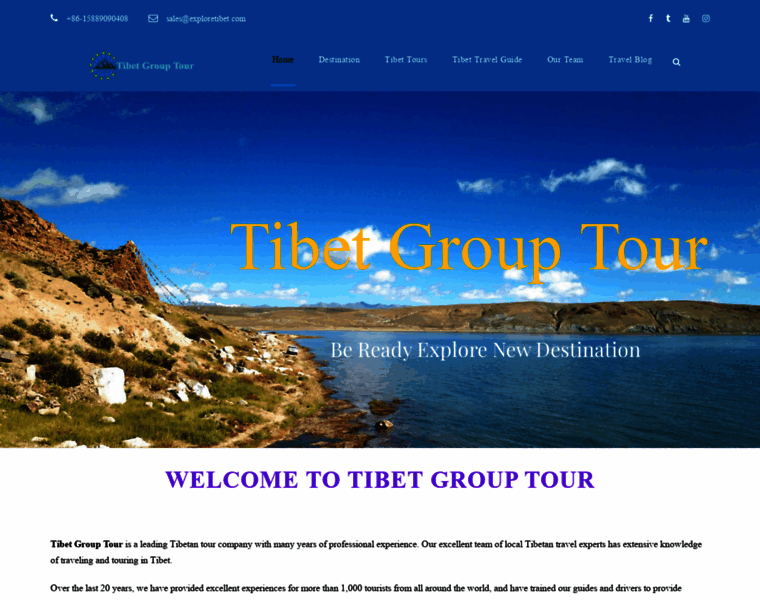 Tibetgrouptour.com thumbnail