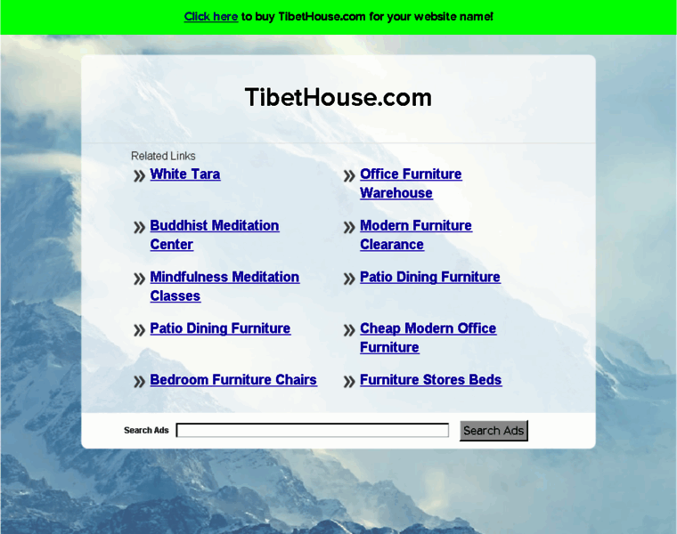 Tibethouse.com thumbnail