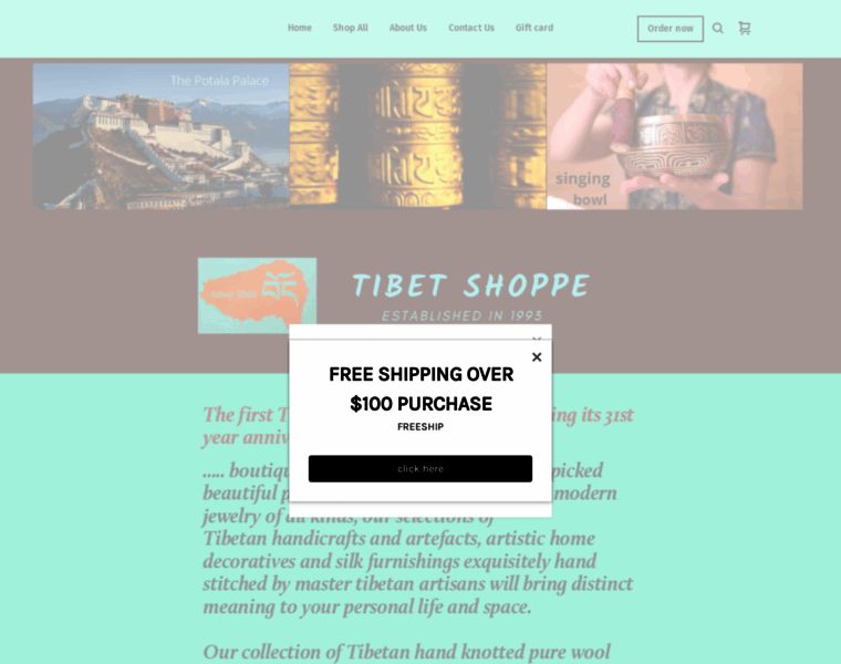 Tibetshoppe.ca thumbnail