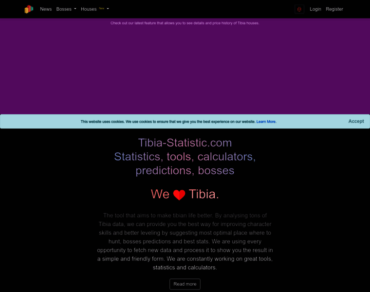 Tibia-statistic.com thumbnail