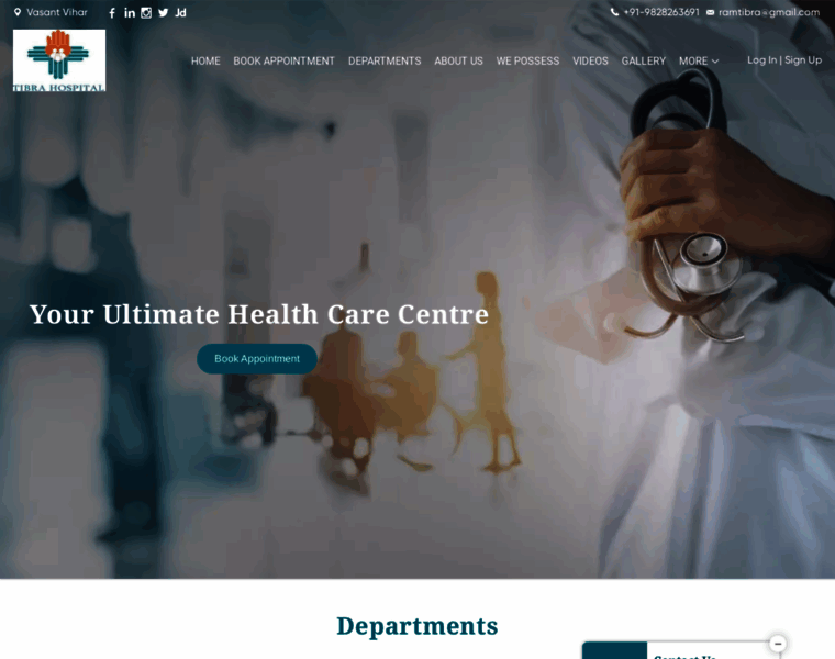 Tibrahospital.com thumbnail