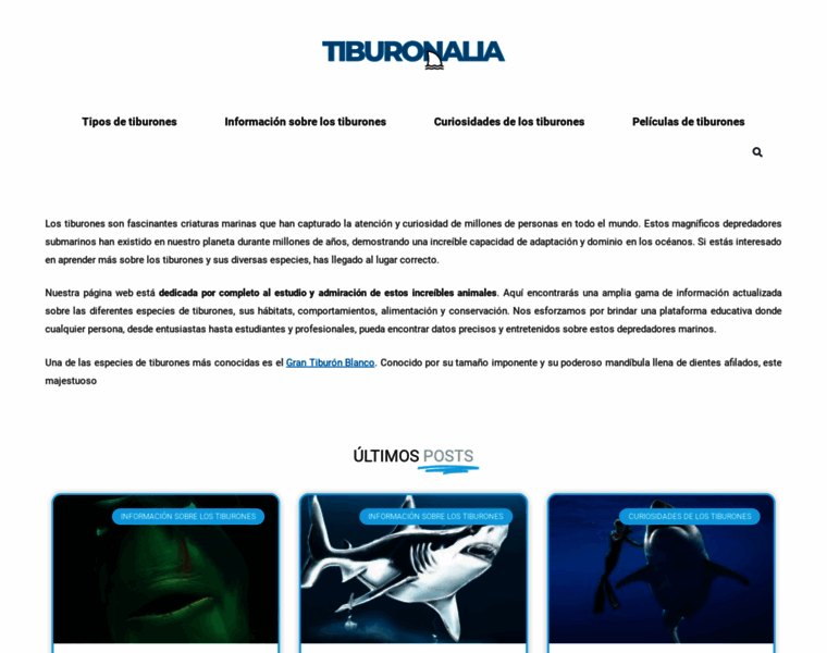 Tiburonalia.com thumbnail