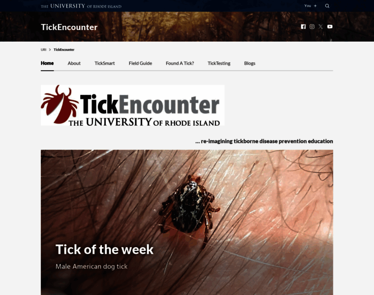 Tickencounter.org thumbnail