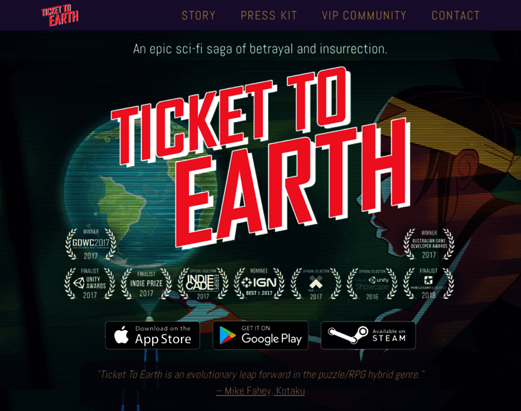 Ticket-to-earth.com thumbnail