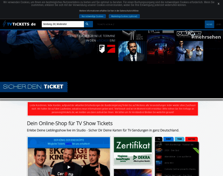 Ticketagenten.de thumbnail Ticketagenten.de thumbnail