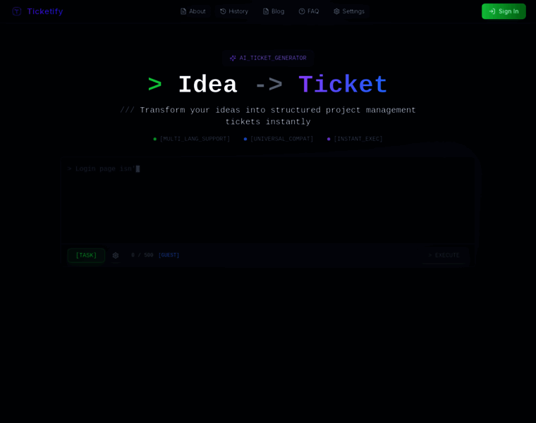 Ticketify.io thumbnail Ticketify.io thumbnail