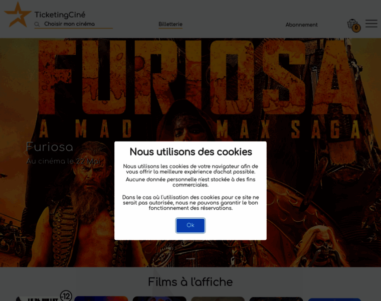 Ticketingcine.fr thumbnail