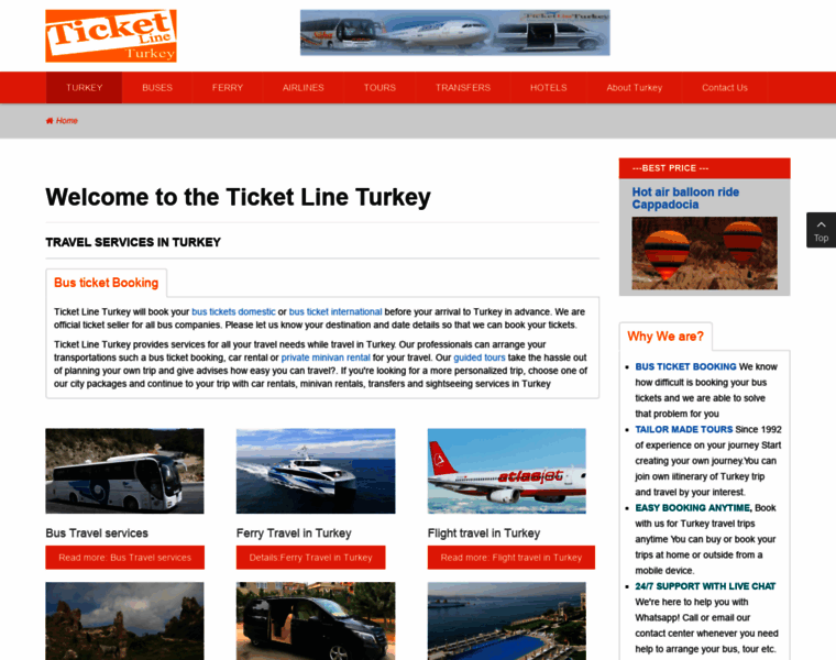 Ticketlineturkey.com thumbnail
