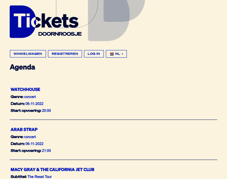 Tickets.doornroosje.nl thumbnail