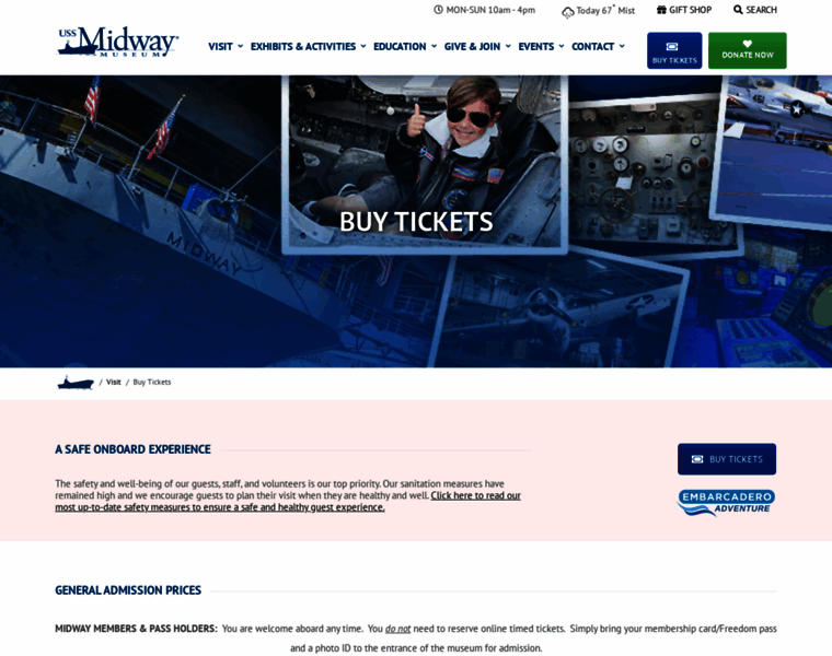 Tickets.midway.org thumbnail