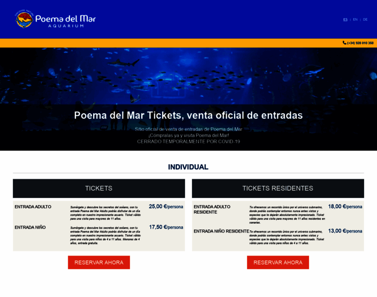 Tickets.poema-del-mar.com thumbnail