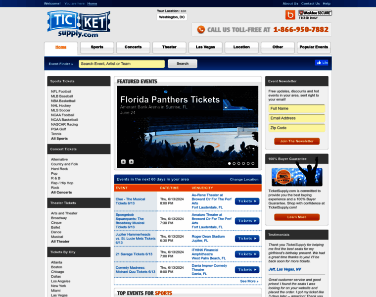 Ticketsupply.com thumbnail