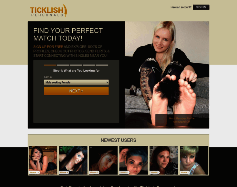 Ticklishpersonals.com thumbnail