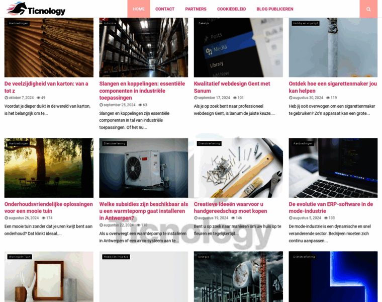 Ticnology.be thumbnail Ticnology.be thumbnail