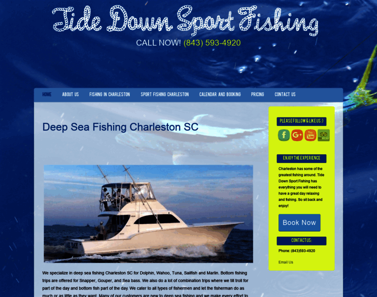 Tidedownsportfishing.com thumbnail