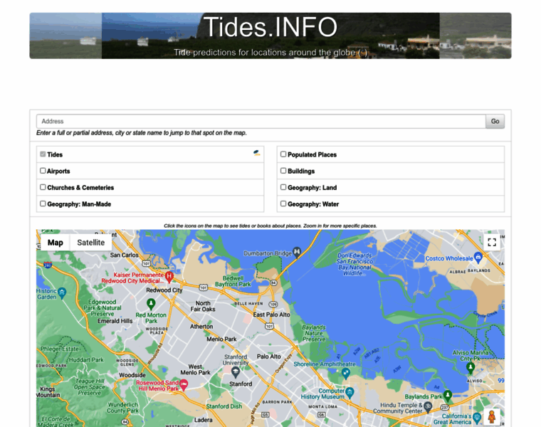 Tides.info thumbnail