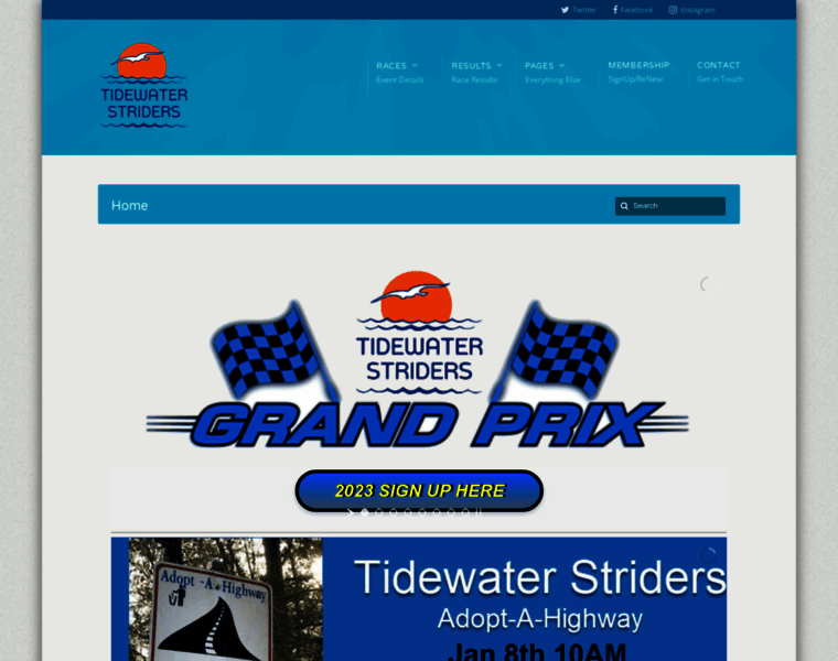 Tidewaterstriders.com thumbnail