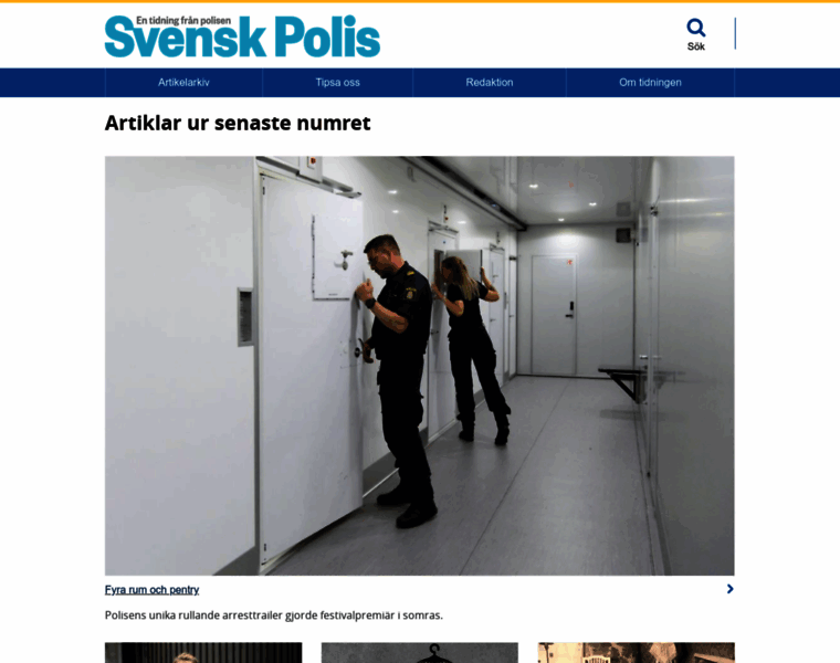 Tidningensvenskpolis.se thumbnail