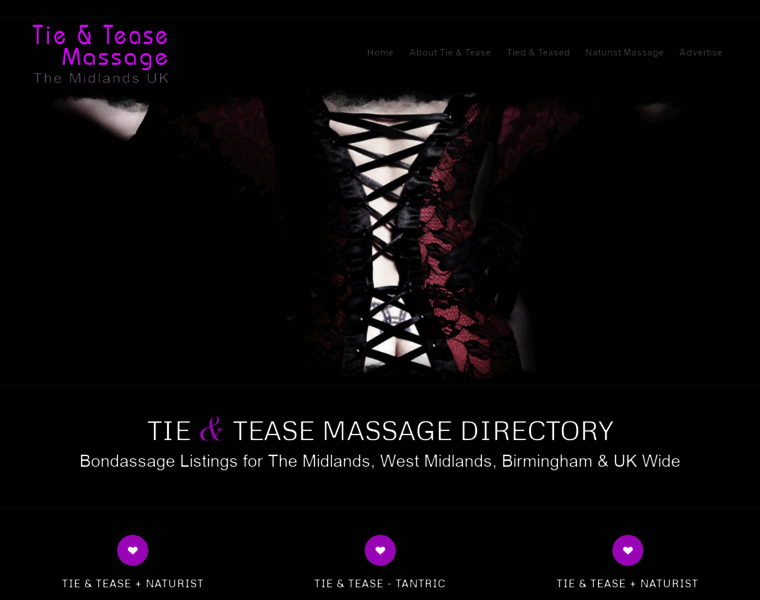 Tie-and-tease-massage.co.uk thumbnail