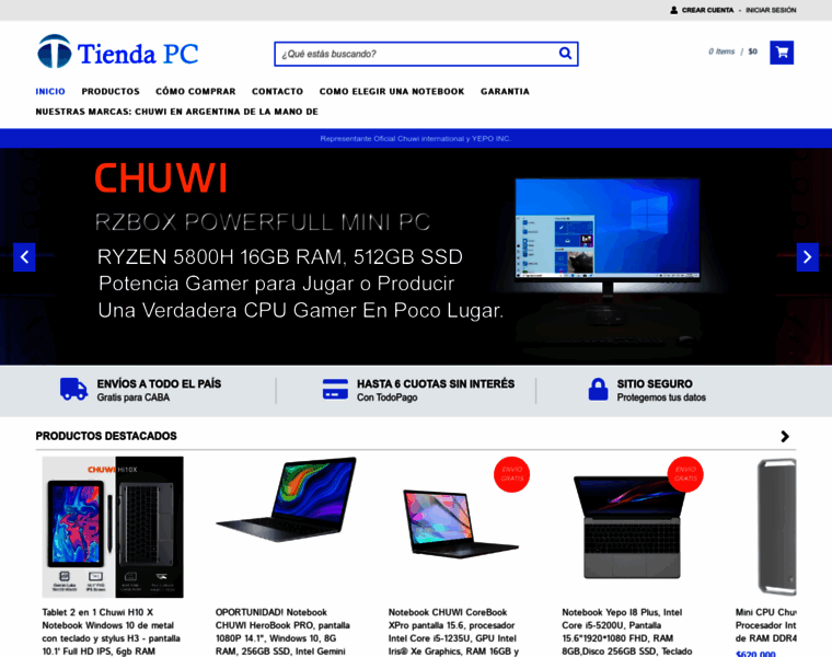 Tiendapc.com.ar thumbnail