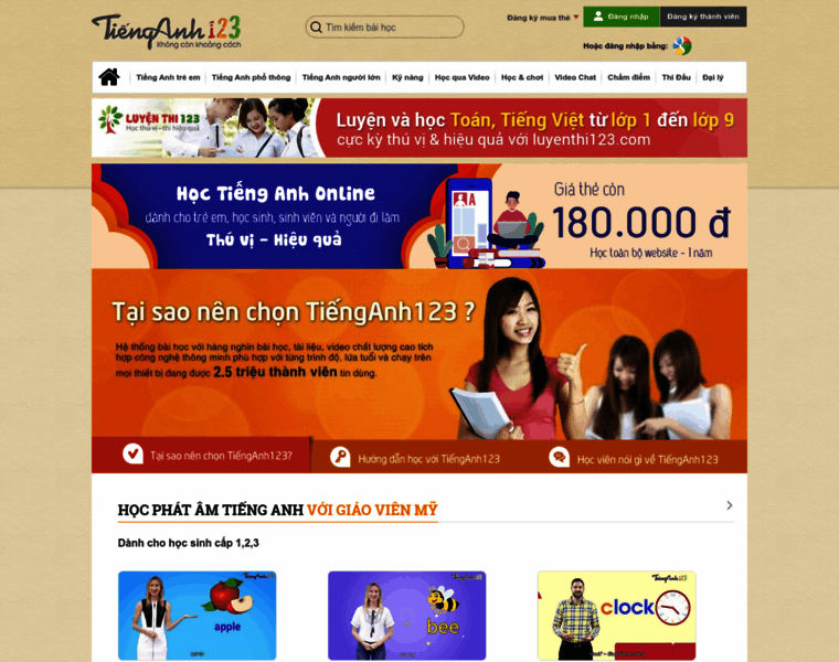 Tienganh123.com thumbnail