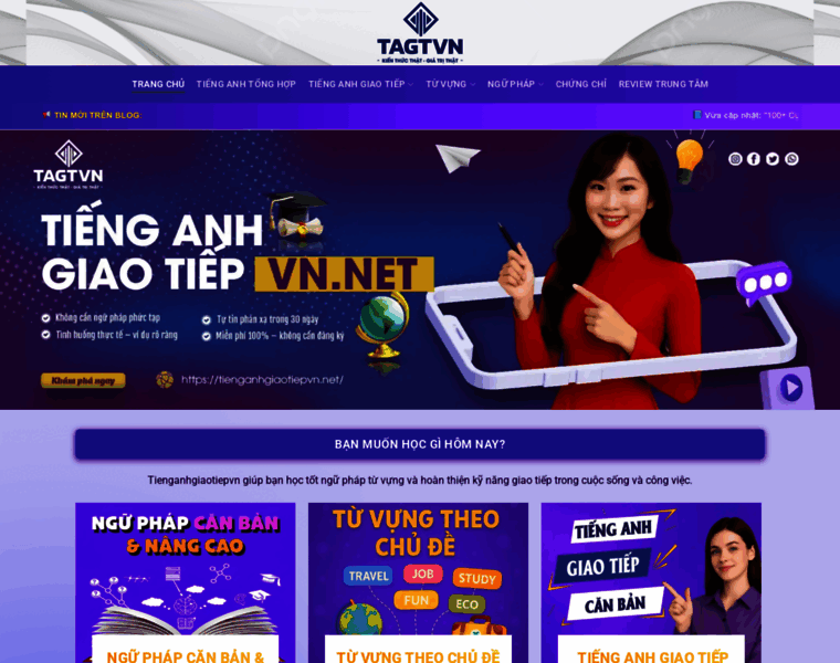 Tienganhgiaotiepvn.net thumbnail