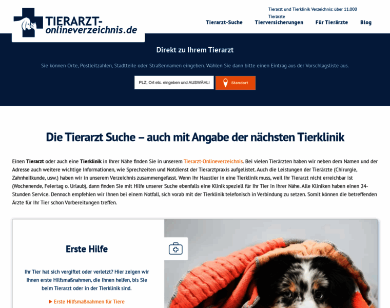 Tierarzt-onlineverzeichnis.de thumbnail