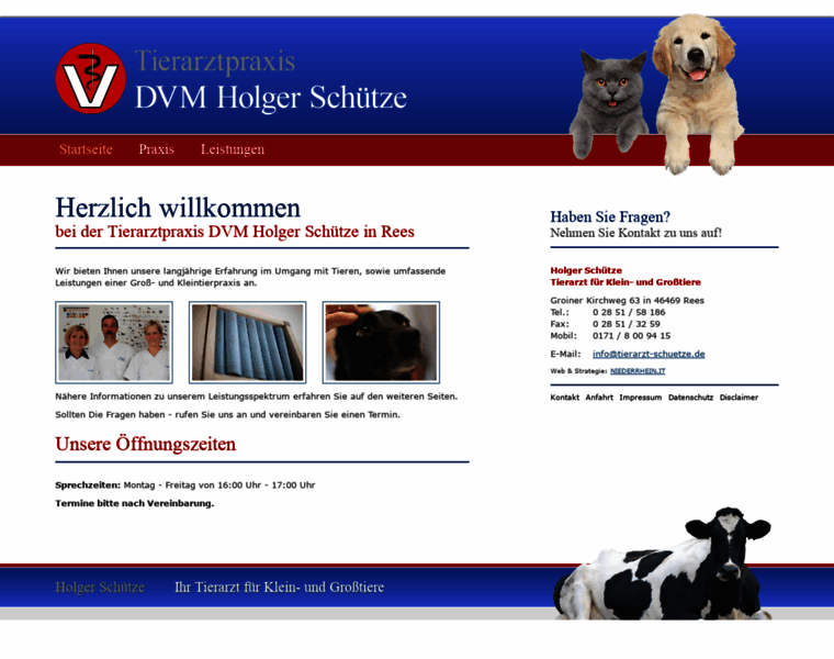 Tierarzt-schuetze.de thumbnail