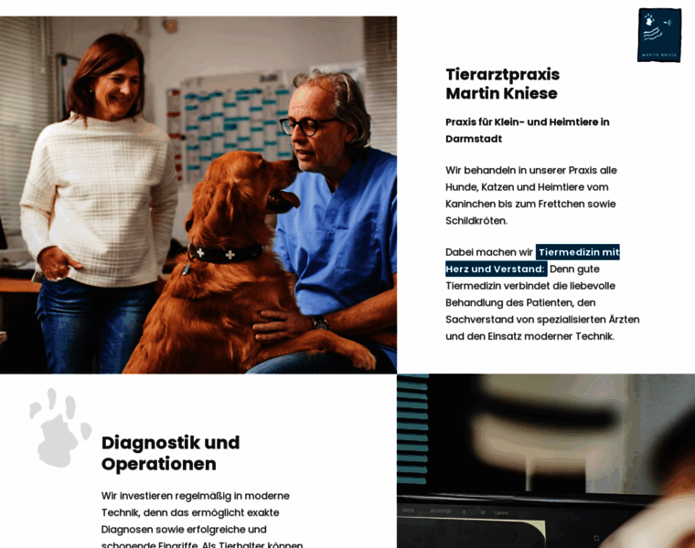 Tierarztpraxis-kniese.de thumbnail