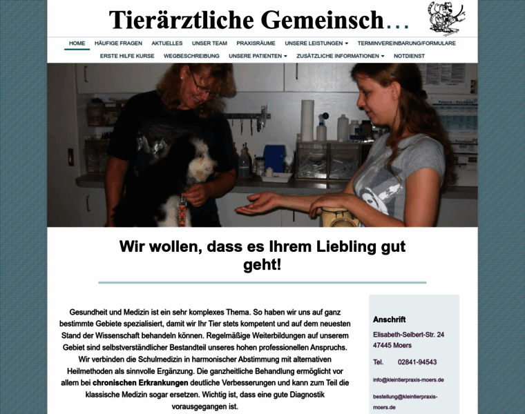 Tierarztpraxis-moers.de thumbnail