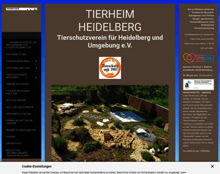 Tierheim-heidelberg.de thumbnail