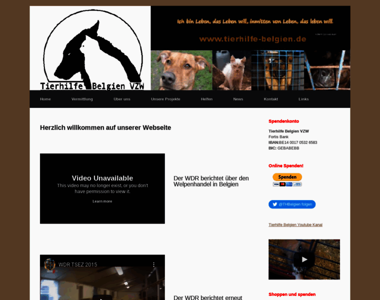 Tierhilfe-belgien.de thumbnail