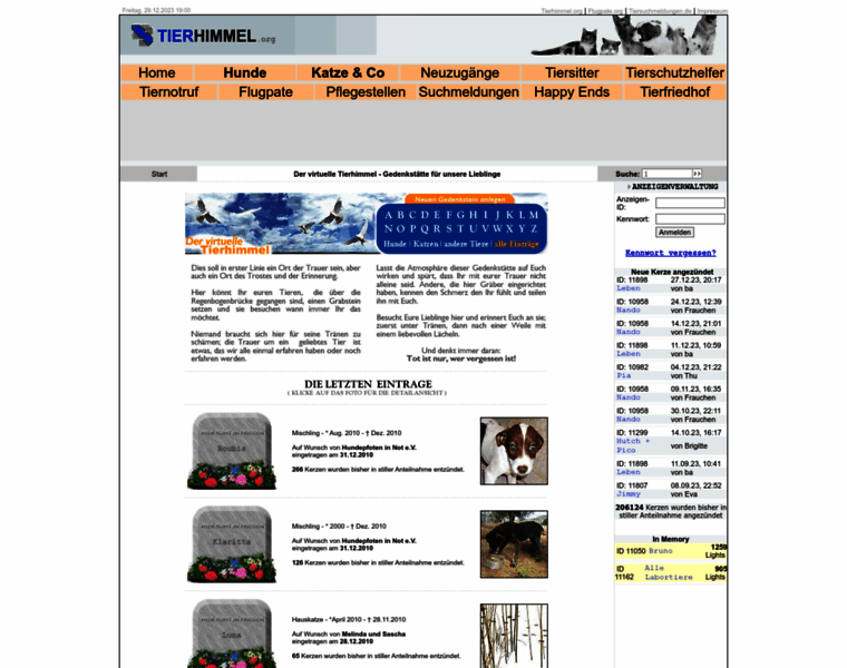 Tierhimmel.org thumbnail Tierhimmel.org thumbnail