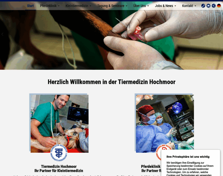 Tierklinik-hochmoor.de thumbnail