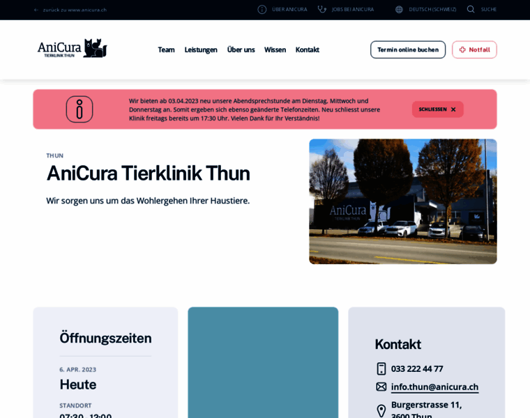 Tierklinik-thun.ch thumbnail