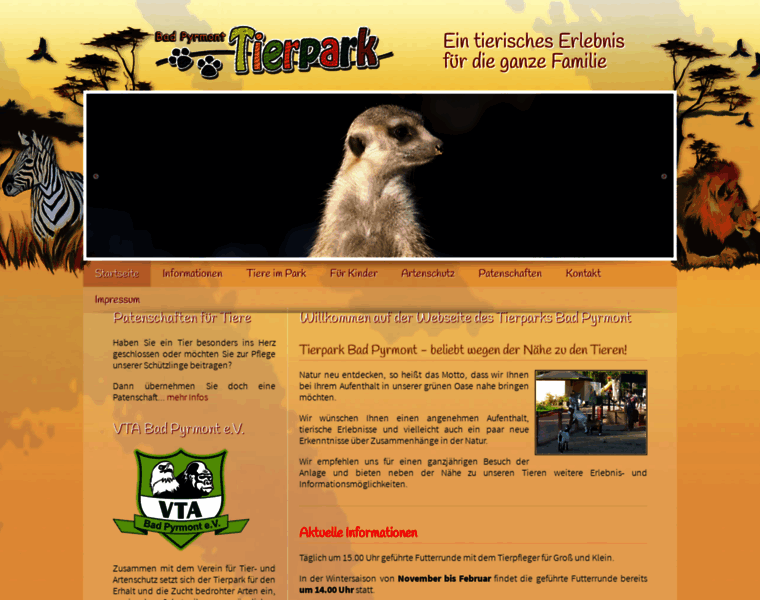 Tierpark-badpyrmont.de thumbnail