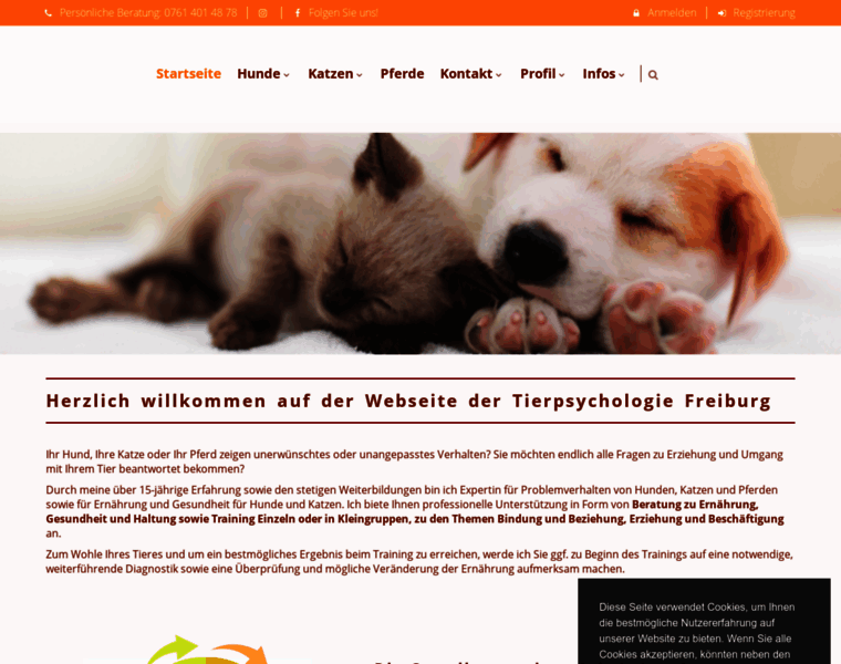 Tierpsychologie-freiburg.de thumbnail