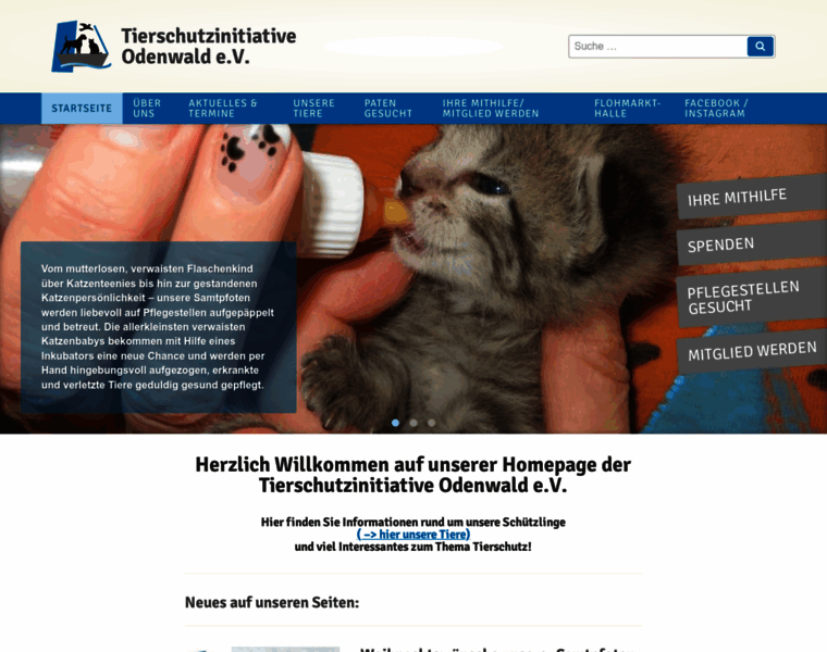 Tierschutzinitiative-odenwald.de thumbnail