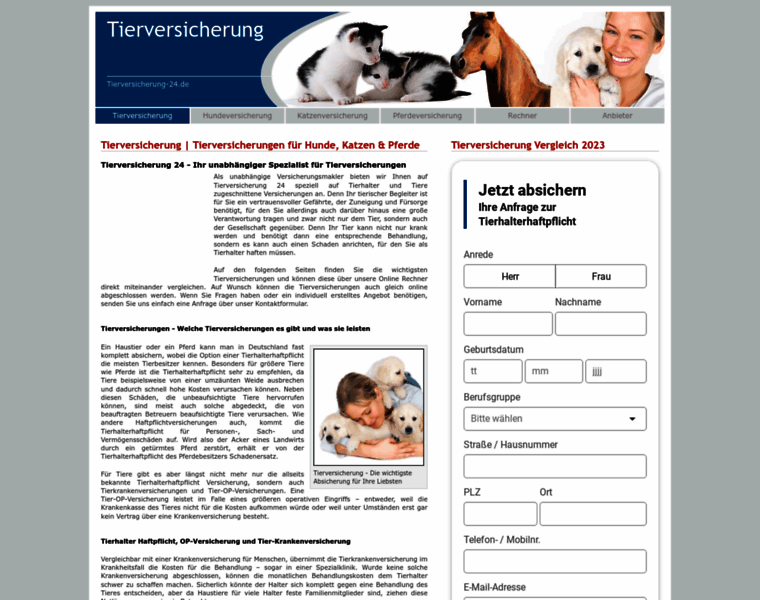 Tierversicherung-24.de thumbnail