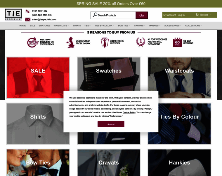 Tiespecialist.com thumbnail Tiespecialist.com thumbnail