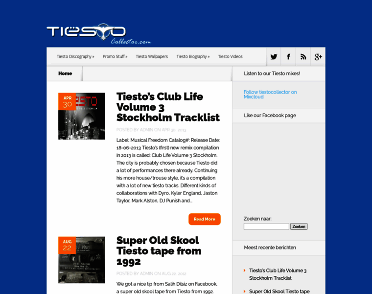 Tiestocollector.com thumbnail