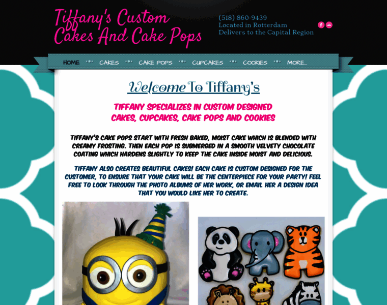 Tiffanyscakepops.com thumbnail