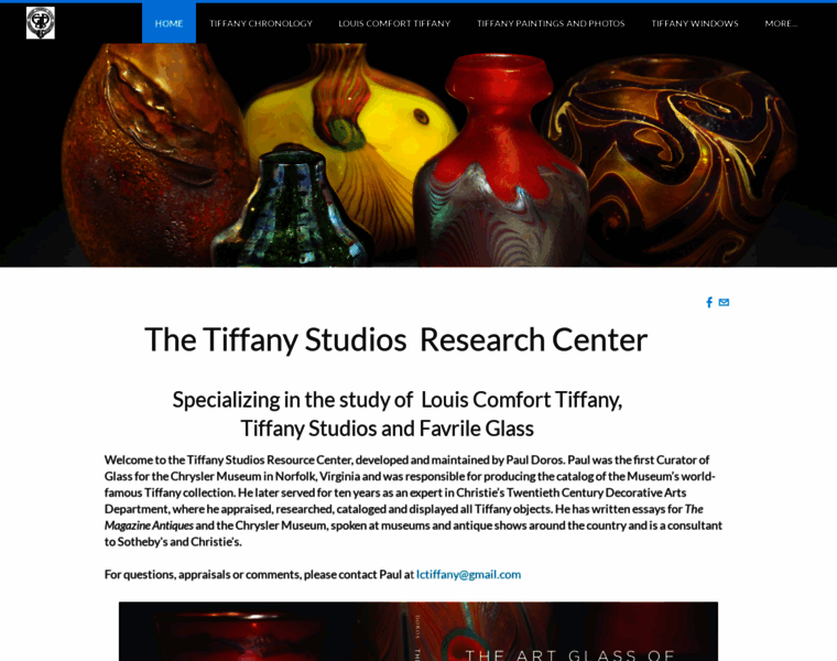 Tiffanystudios.org thumbnail