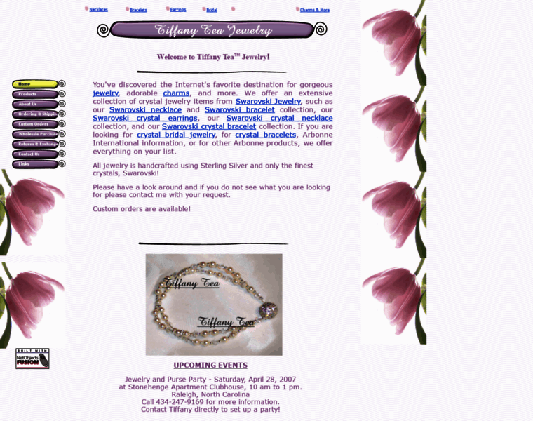 Tiffanyteajewelry.com thumbnail